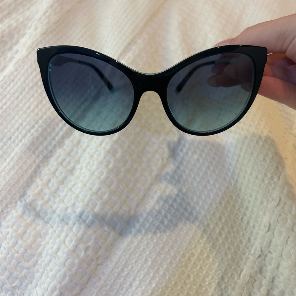 Tiffany & Co. Black Cat-Eye Sunglasses